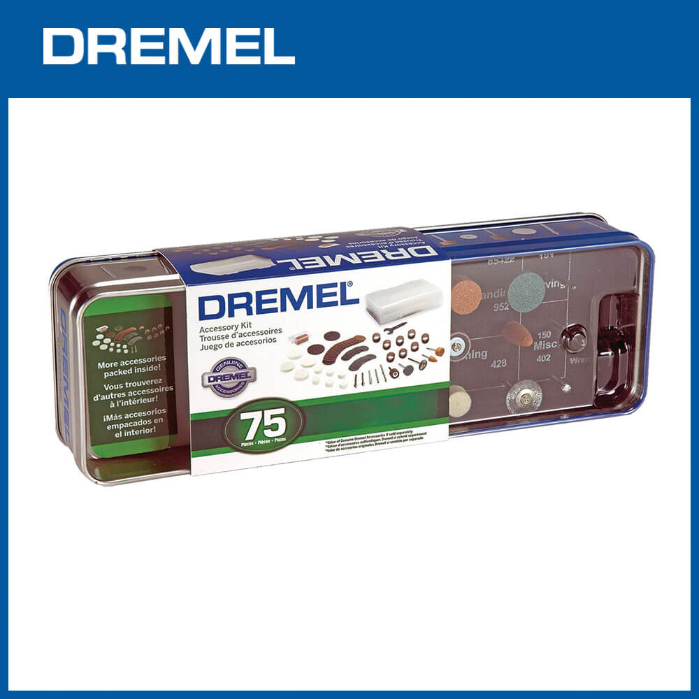 Dremel 707 通用配件75件組