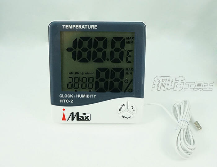 382.10200 多功能室內外溫度濕度計 HTC-2-1 382.10200 多功能室內外溫度濕度計 HTC-2-1