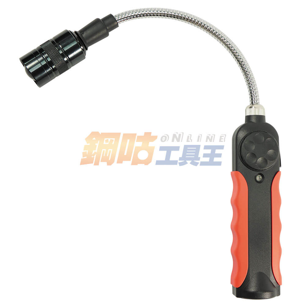 USB充電式 蛇管LED調焦燈 底部強磁