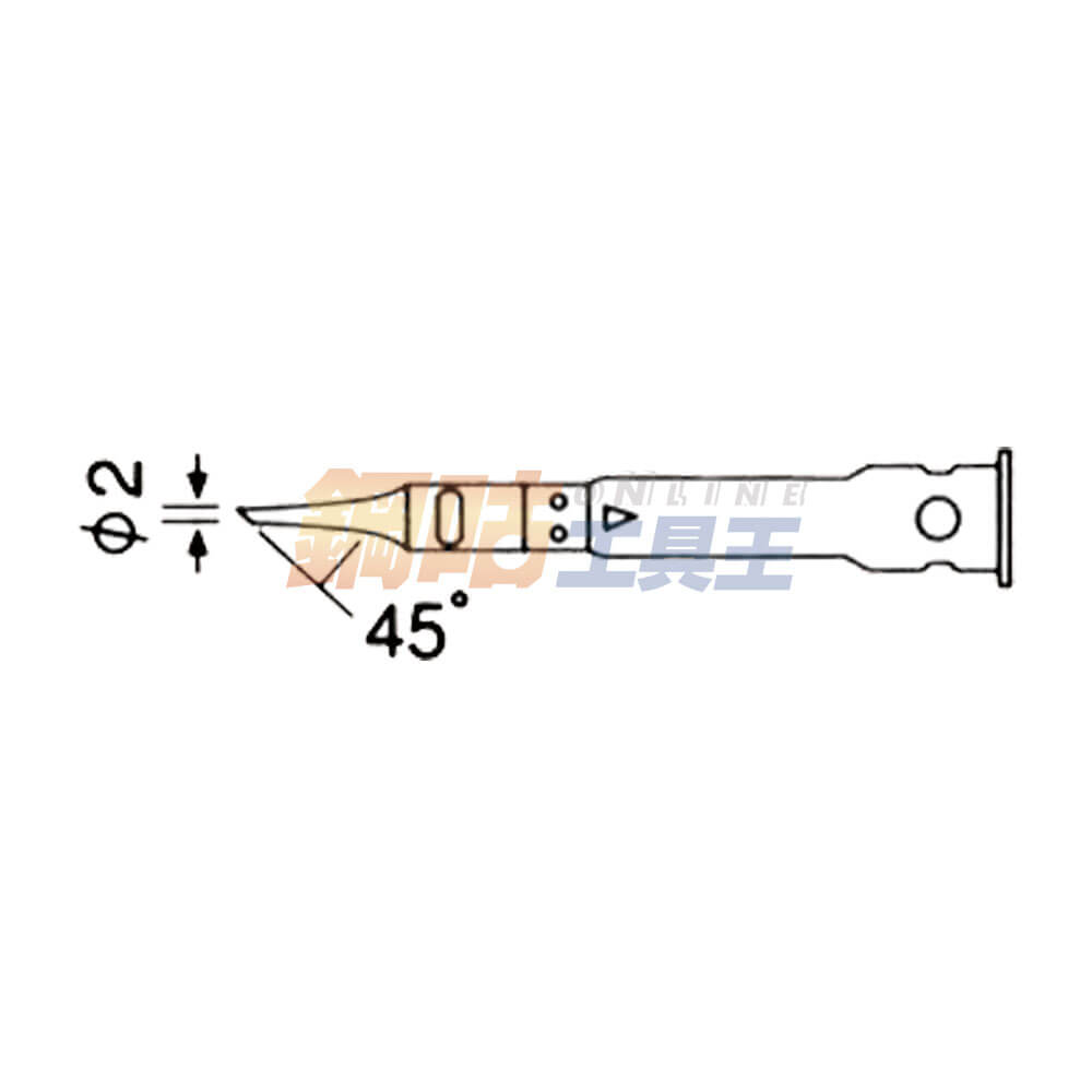 烙鐵頭 斜型 91-01-03