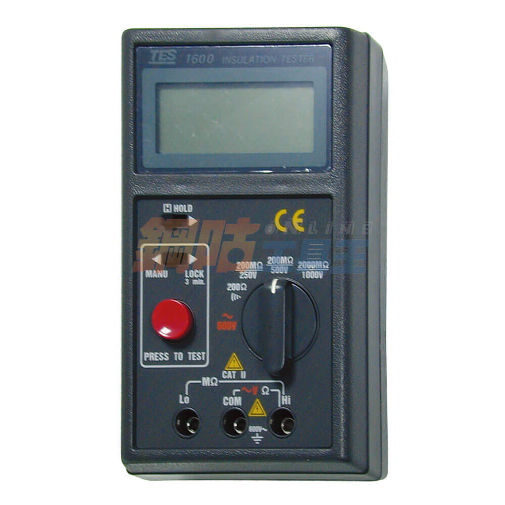 絕緣數位式高阻計 TES-1600