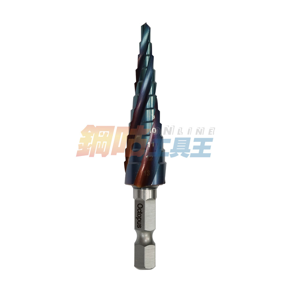 M35四刃階梯鑽 3-13mm