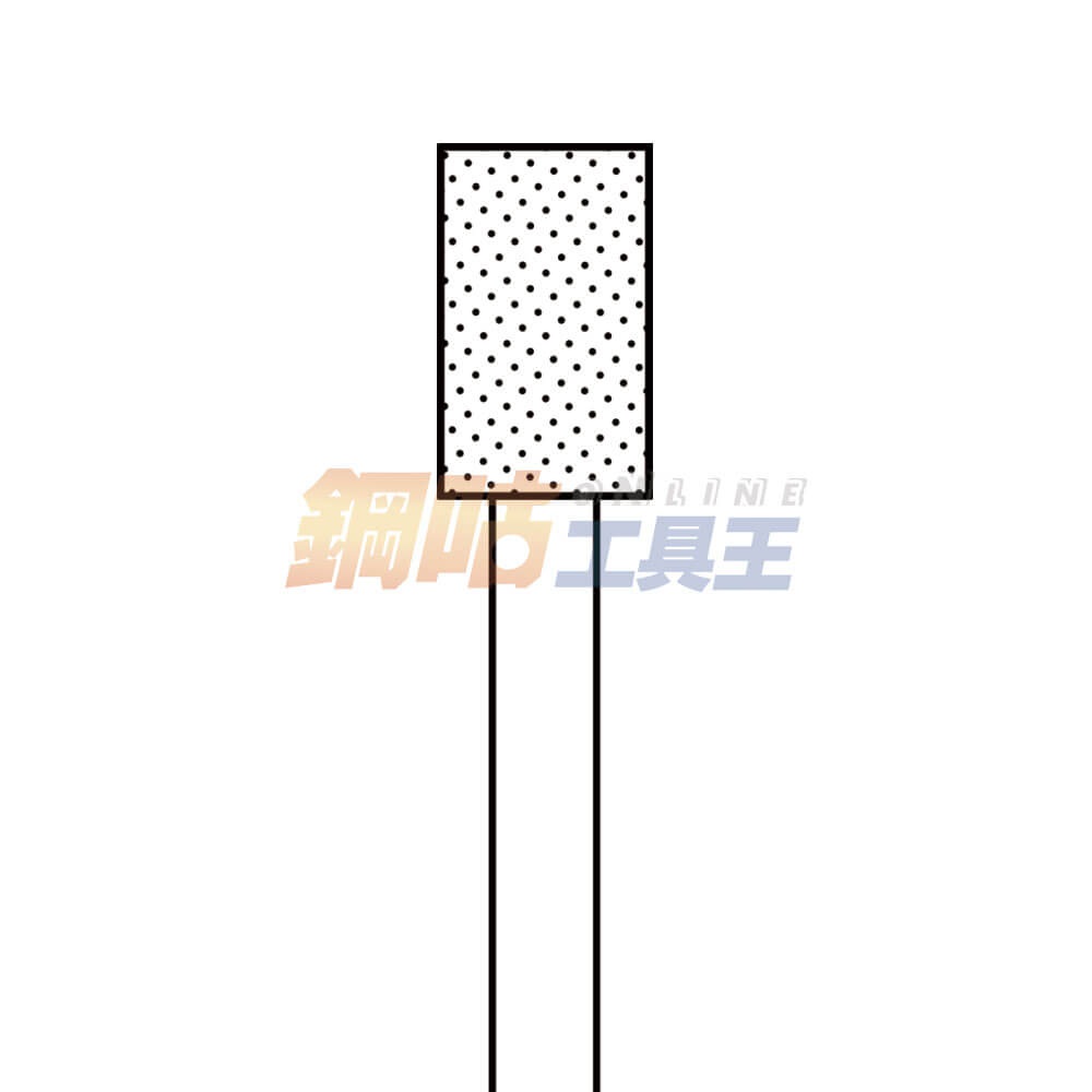 鑽石磨棒 頭徑6mm 柄徑3mm A型