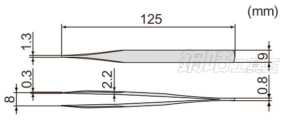 EPT-17 ENGINEER PT-17 拔粉刺夾 抗磁鑷子-1 EPT-17 ENGINEER PT-17 拔粉刺夾 抗磁鑷子-1